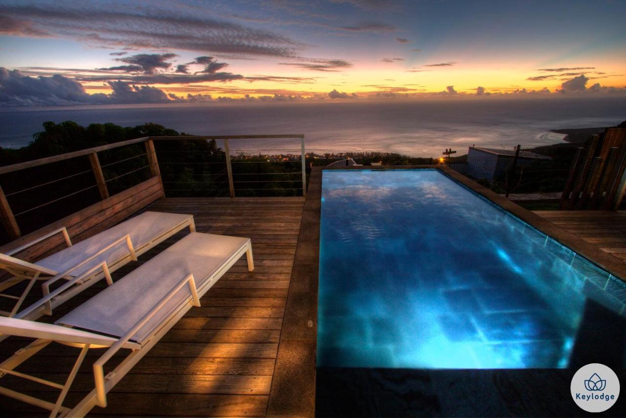 Villa Paloma 4 Etoiles Avec Piscine Et Vue Exceptionnelle Sur L'Ocean A Saint-Leu Exteriér fotografie