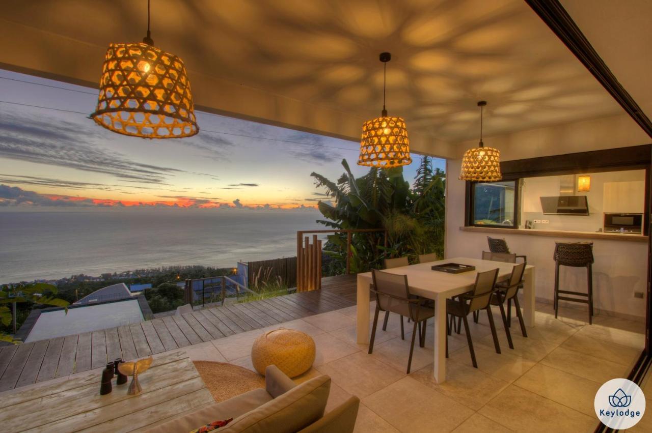 Villa Paloma 4 Etoiles Avec Piscine Et Vue Exceptionnelle Sur L'Ocean A Saint-Leu Exteriér fotografie