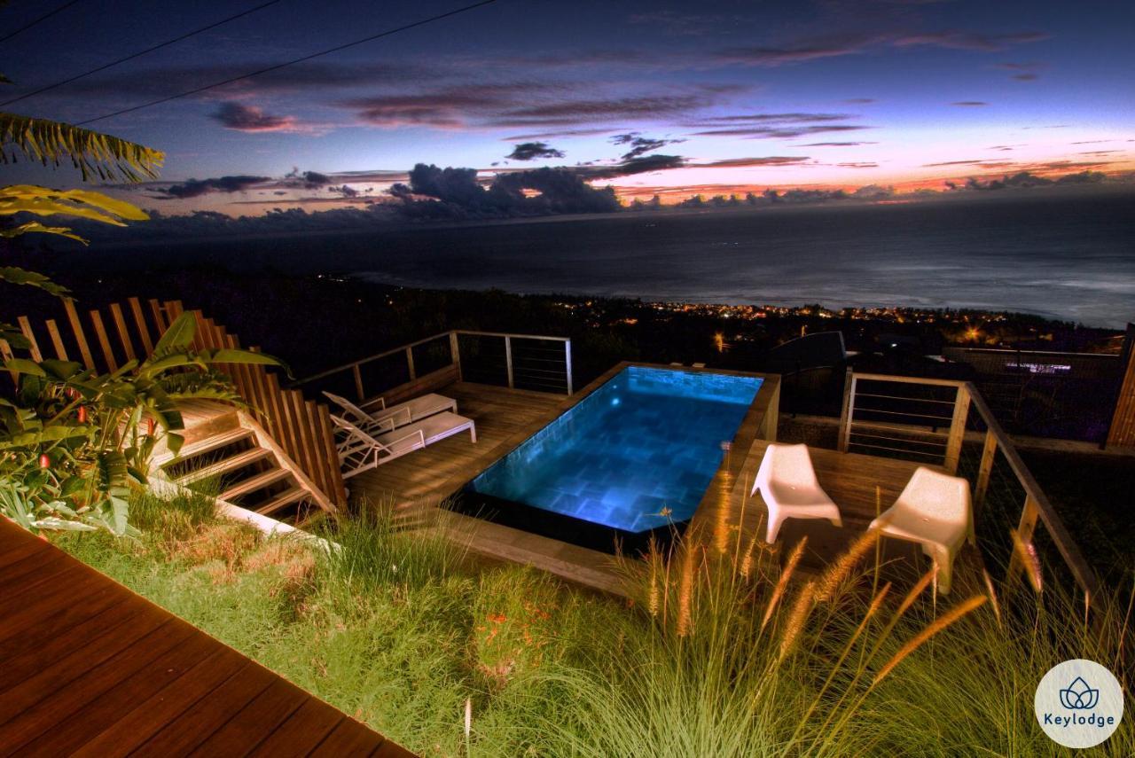 Villa Paloma 4 Etoiles Avec Piscine Et Vue Exceptionnelle Sur L'Ocean A Saint-Leu Exteriér fotografie